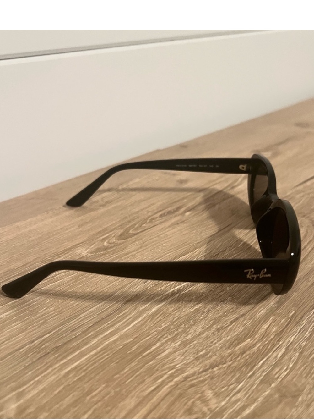 Ray-Ban Black RB4441D Bio-Based Sunglasses Carolyn Bessette Kennedy Style - Picture 6 of 9